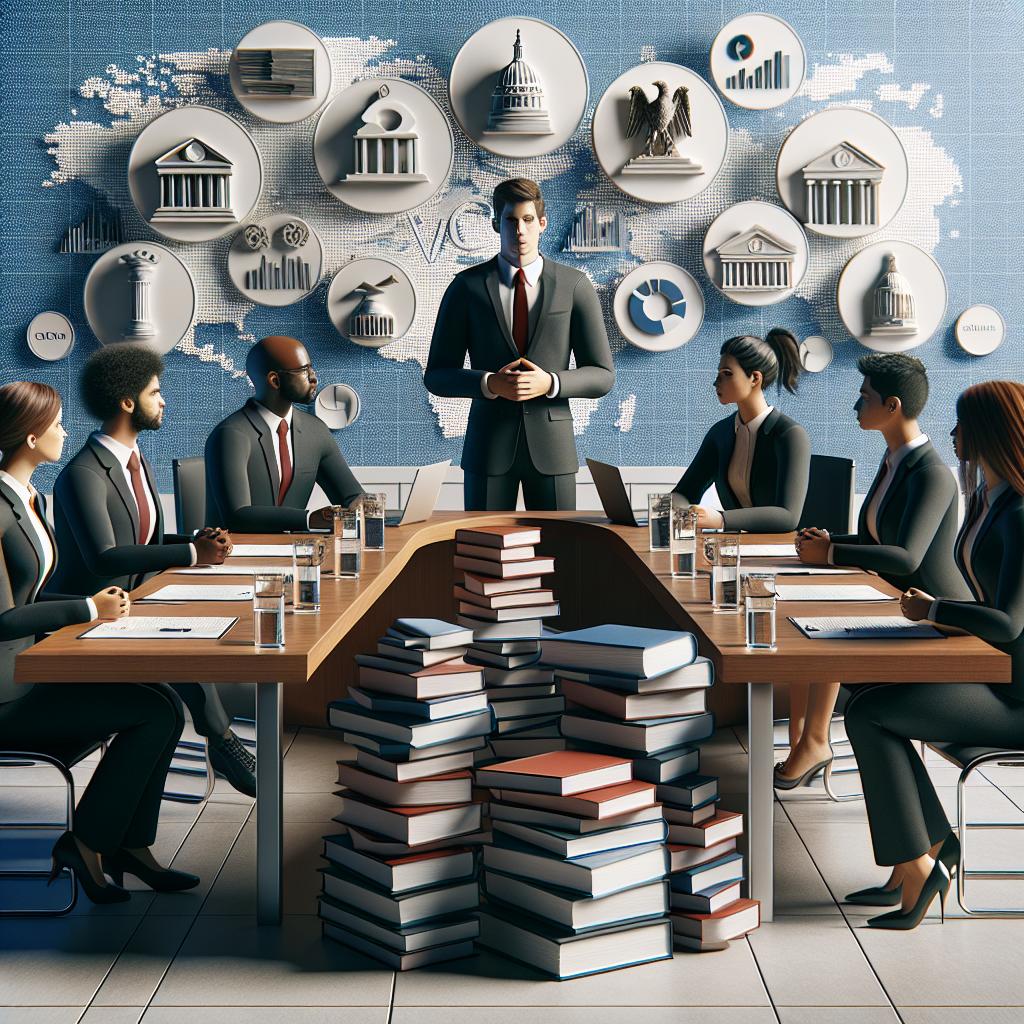 College tuition debate illustration.