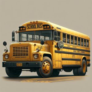 School bus without AC