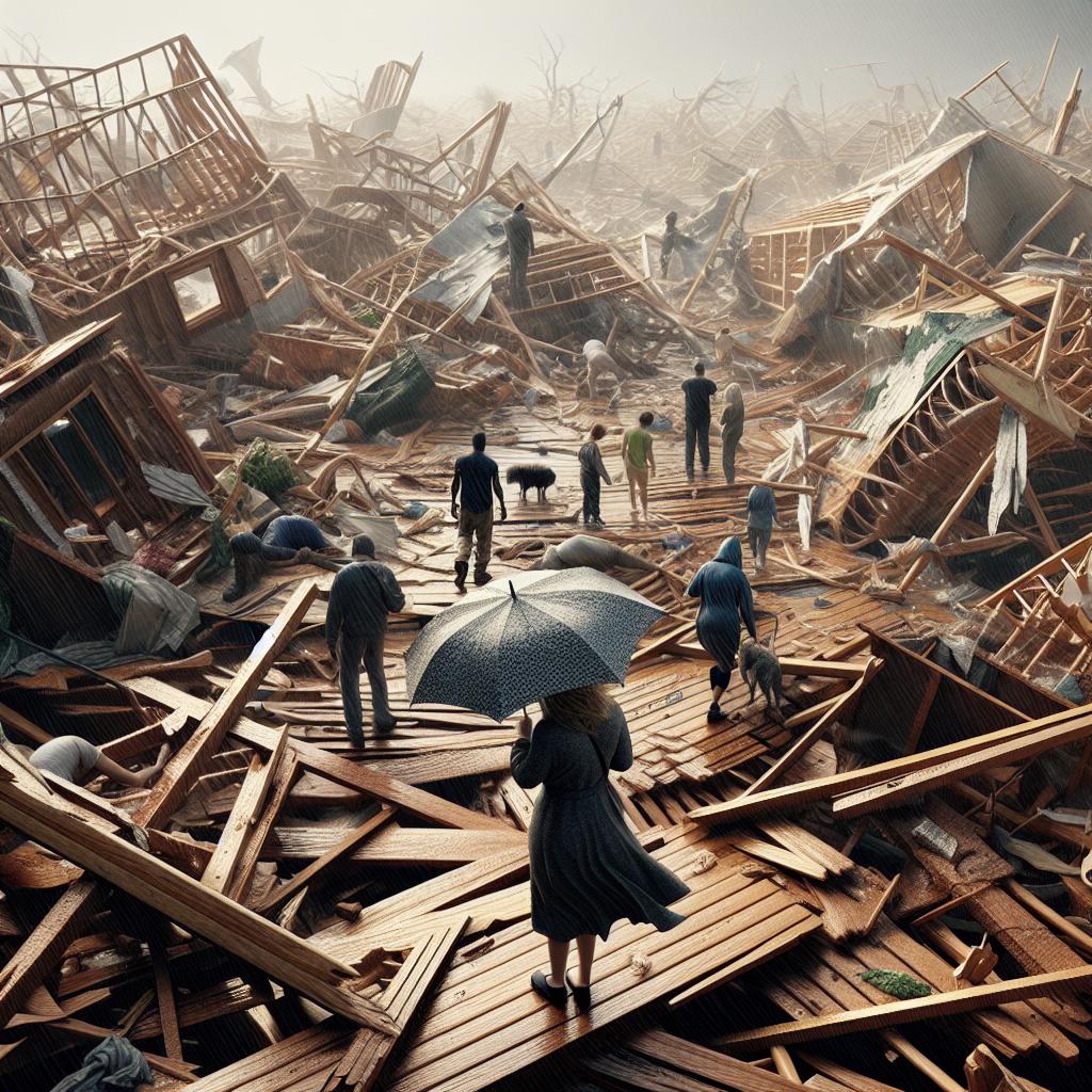 Tornado aftereffects environment