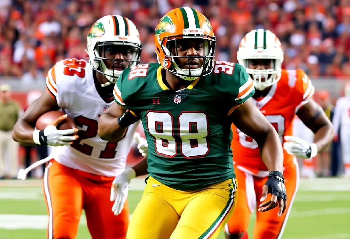HBCU football stadium crowd