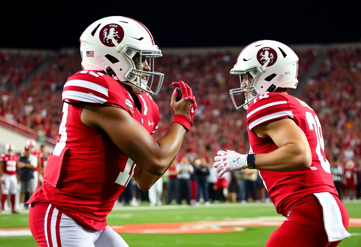 Crimson Tide football excitement