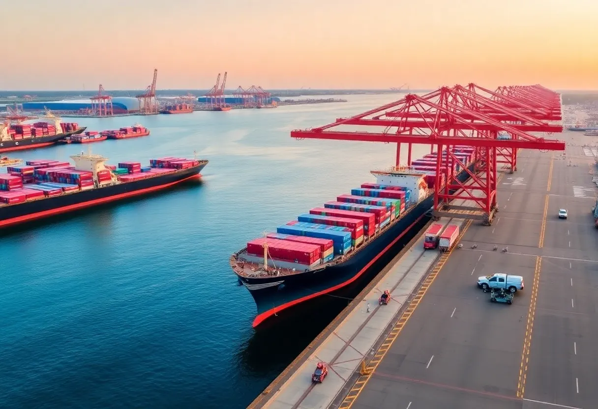 Port infrastructure development