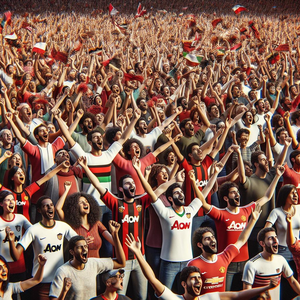 "Cheering Fans Unite"