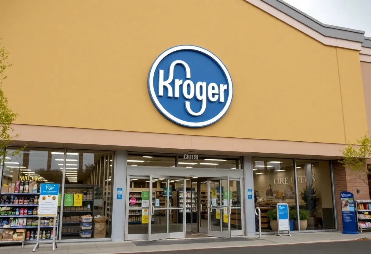 Kroger store with leadership changes announced