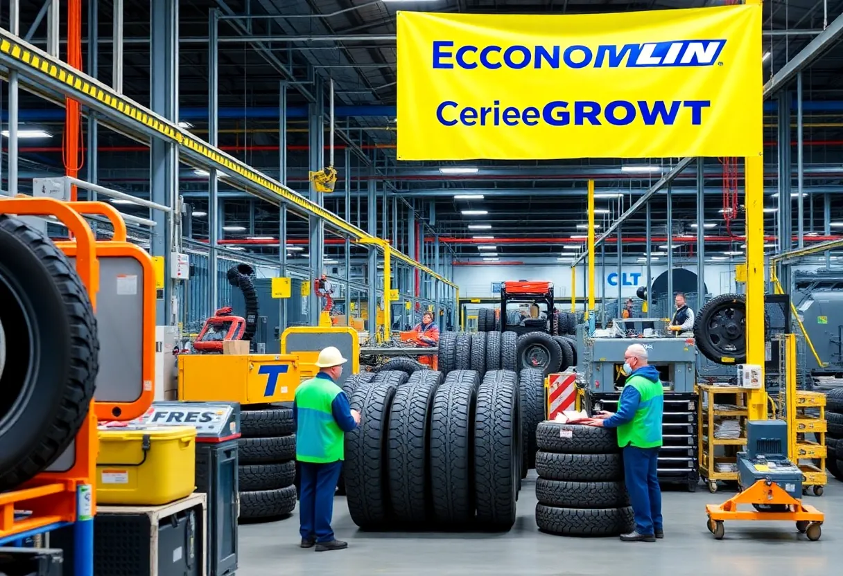 Tire manufacturing facility of Michelin in Lexington County