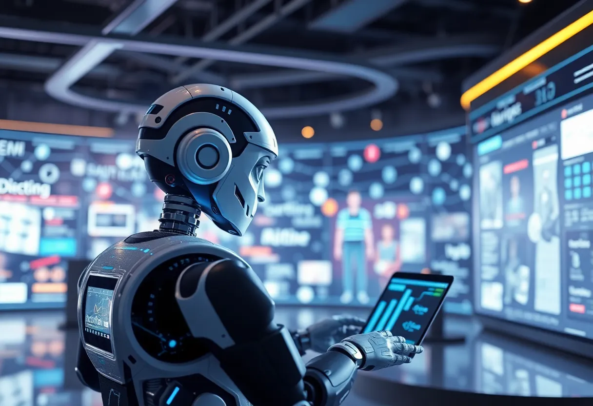 AI-driven digital marketing environment