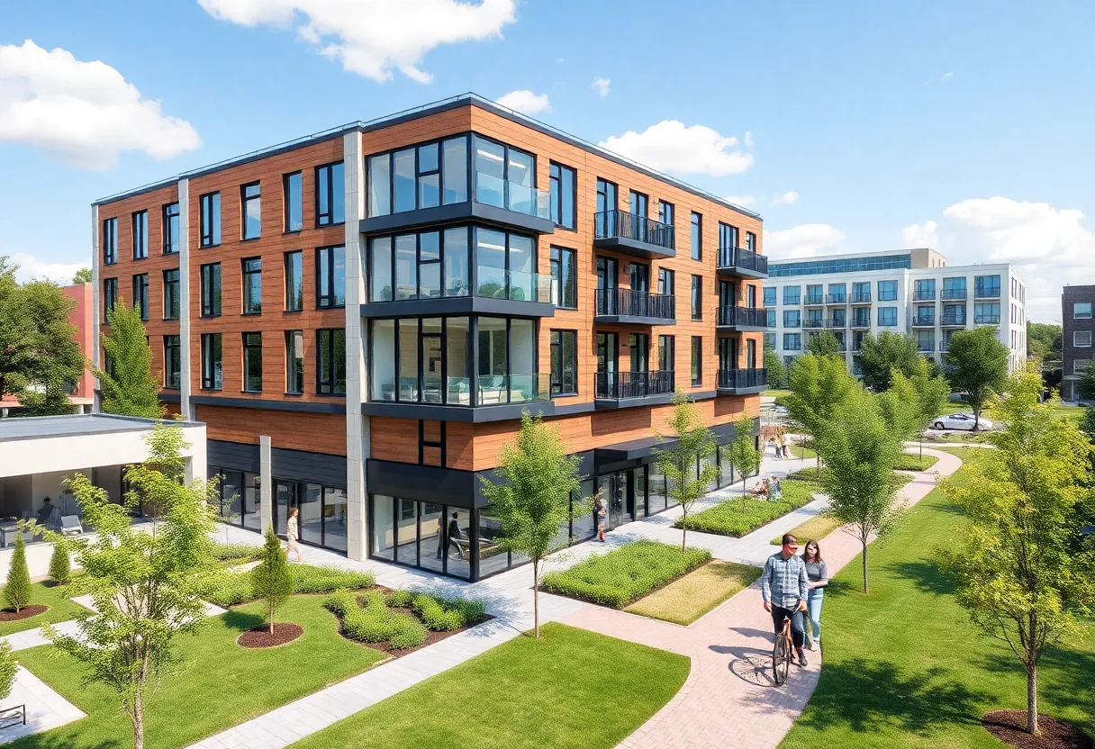 Concept artwork of the Capitol Square redevelopment project in West Columbia