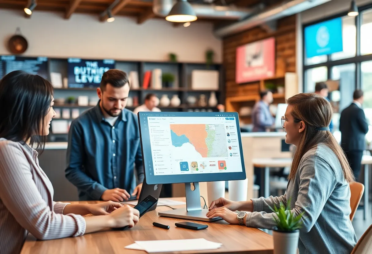 Small businesses in Gila County utilizing digital marketing strategies.