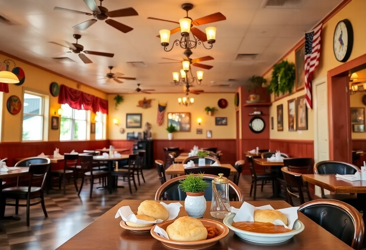 Interior of Tupelo Honey Southern Kitchen & Bar in Columbia