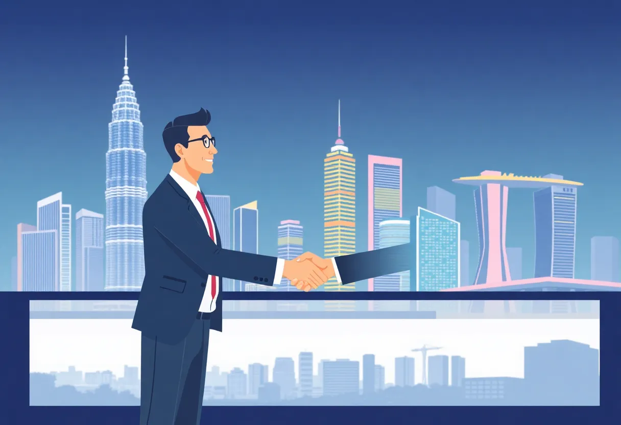 VCI Global and Roots Digital acquisition handshake