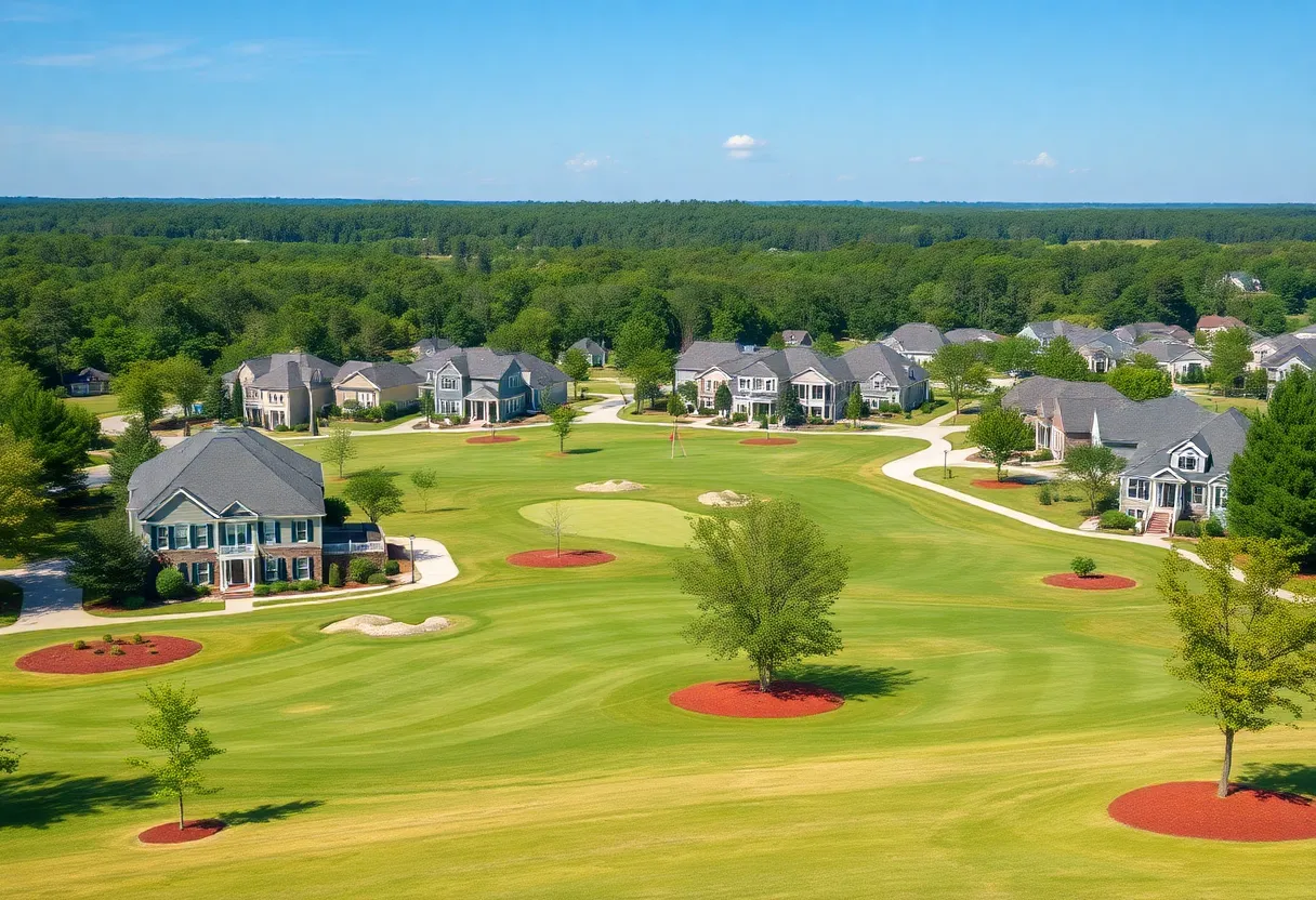 A beautiful golf community in Lexington SC with affordable homes