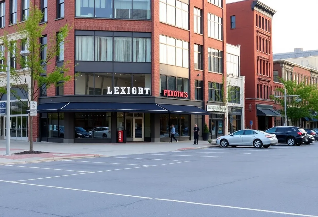 Proposed Downtown Lexington development site with parking issues