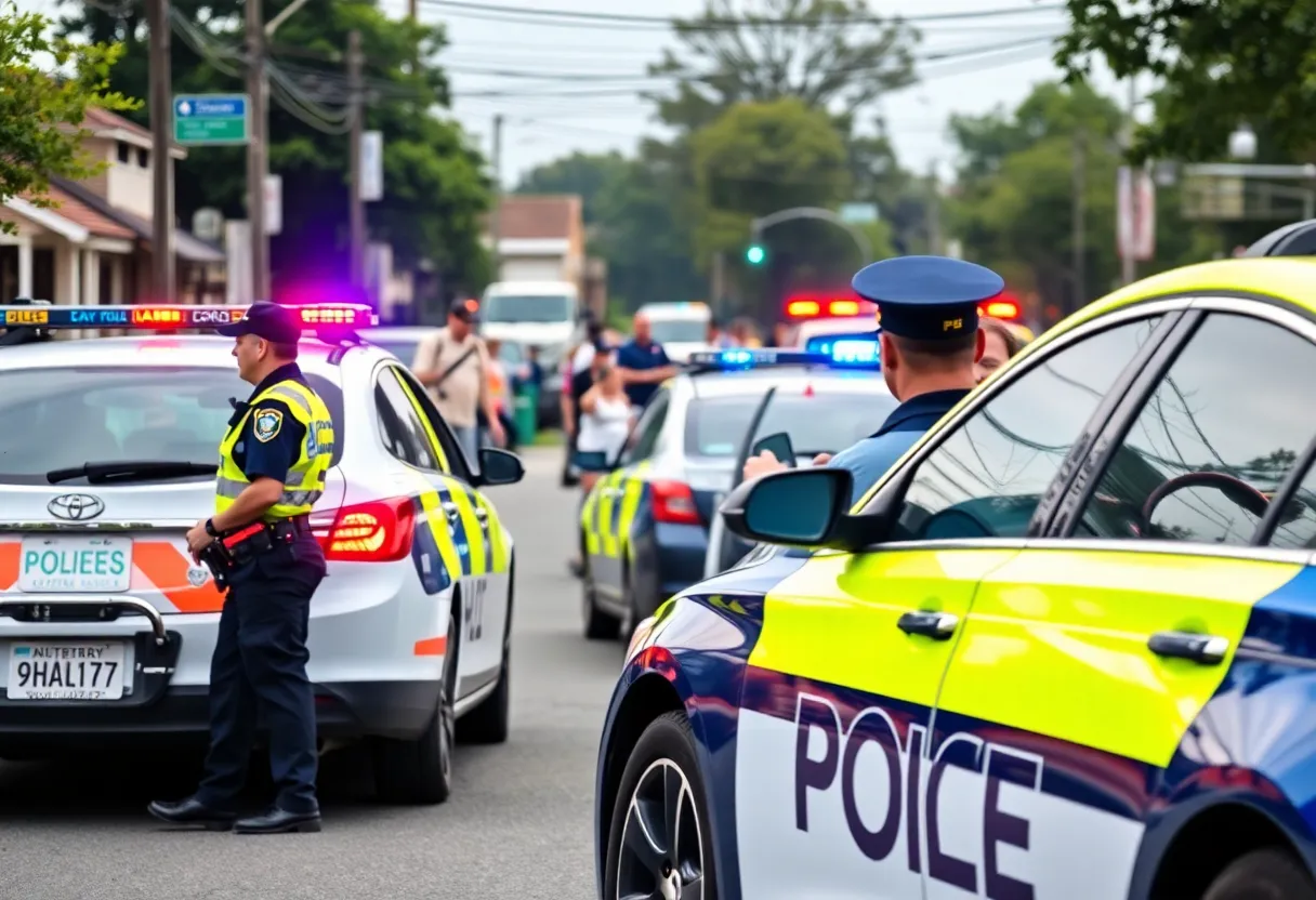 Lexington County Sheriff’s Department in action with officers engaging with the community.