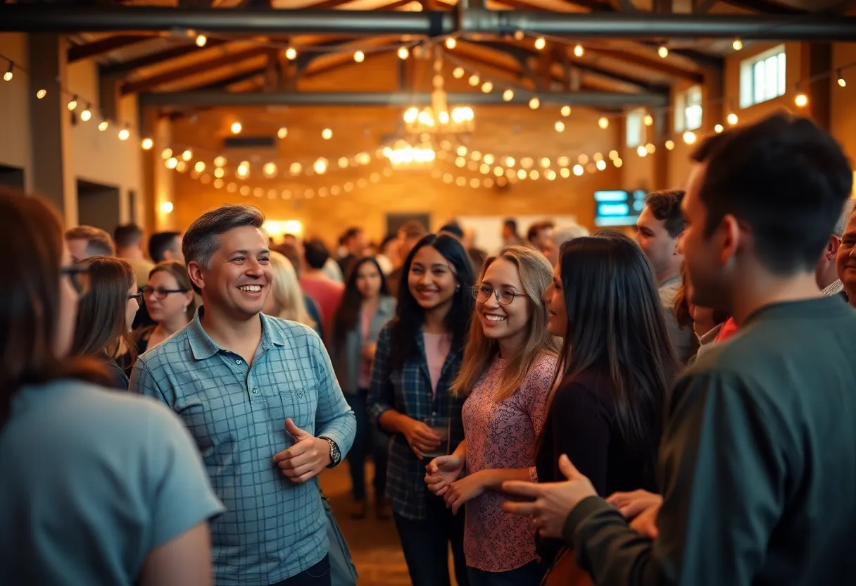 A community gathering at the Cakie Scholarship Banquet in Columbia, S.C.
