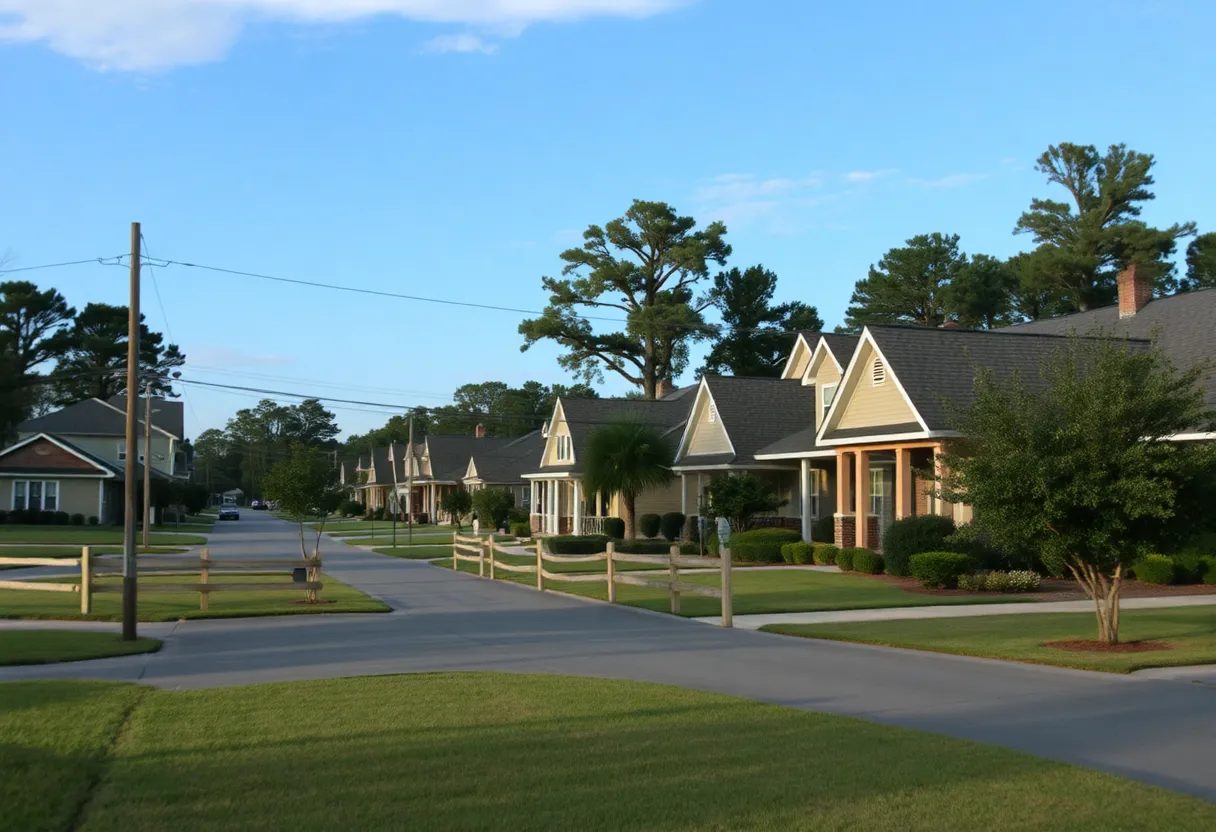 Residents discussing safety concerns in Irmo