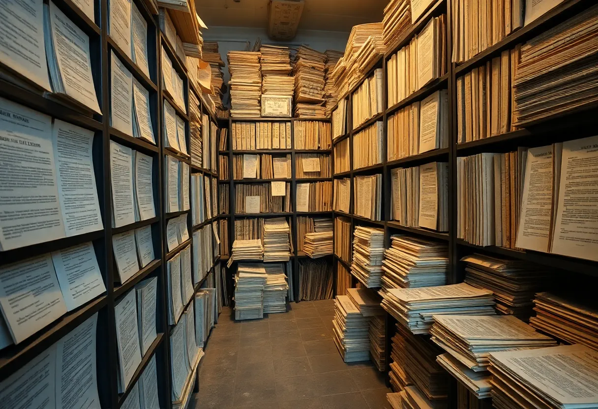 Archive of historical documents related to JFK's assassination