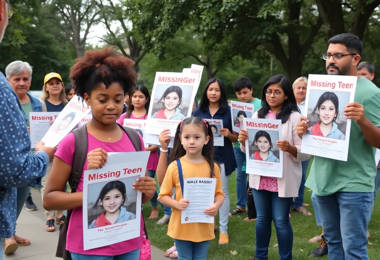 Community rally to find missing teen in Cayce