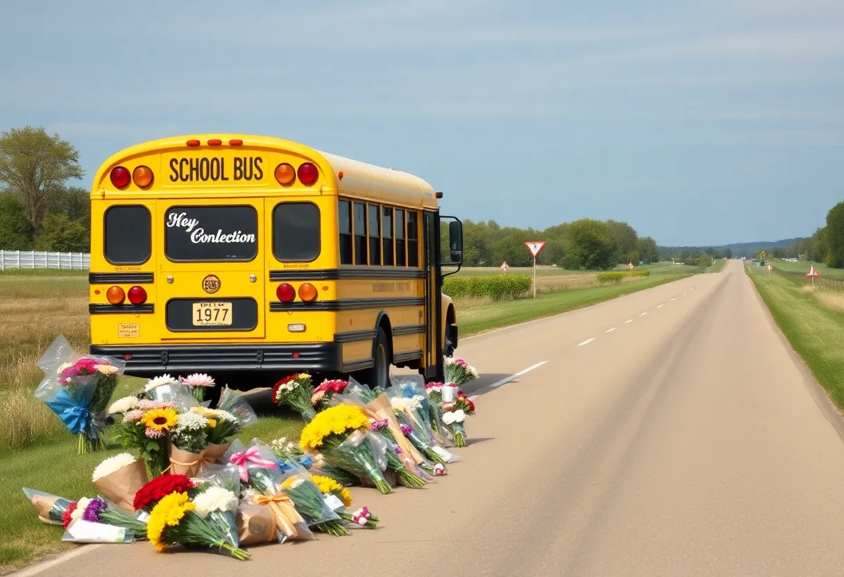 Community memorial for victims of Chester County bus crash