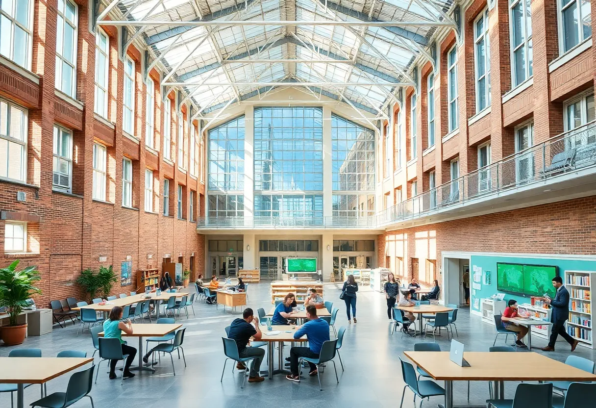 Grand opening ceremony of College Place in Columbia