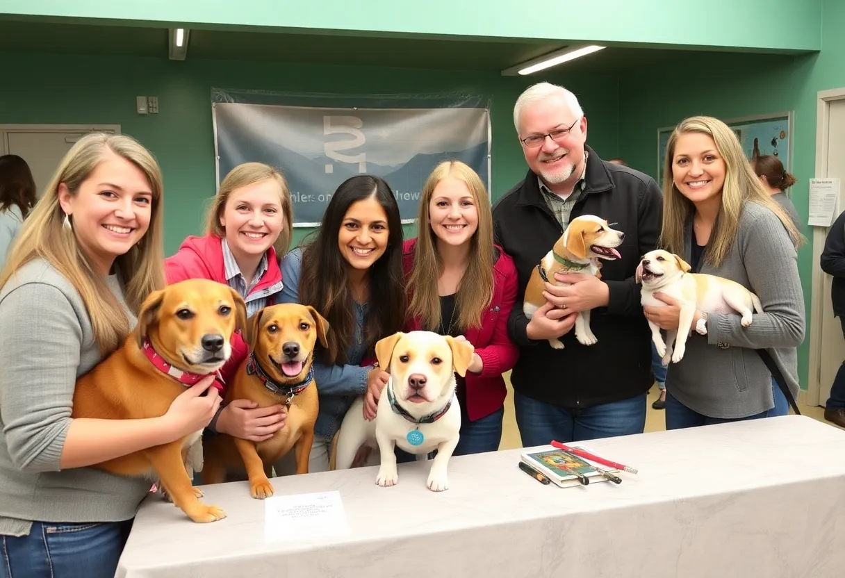 Community event for pets at Columbia Animal Services