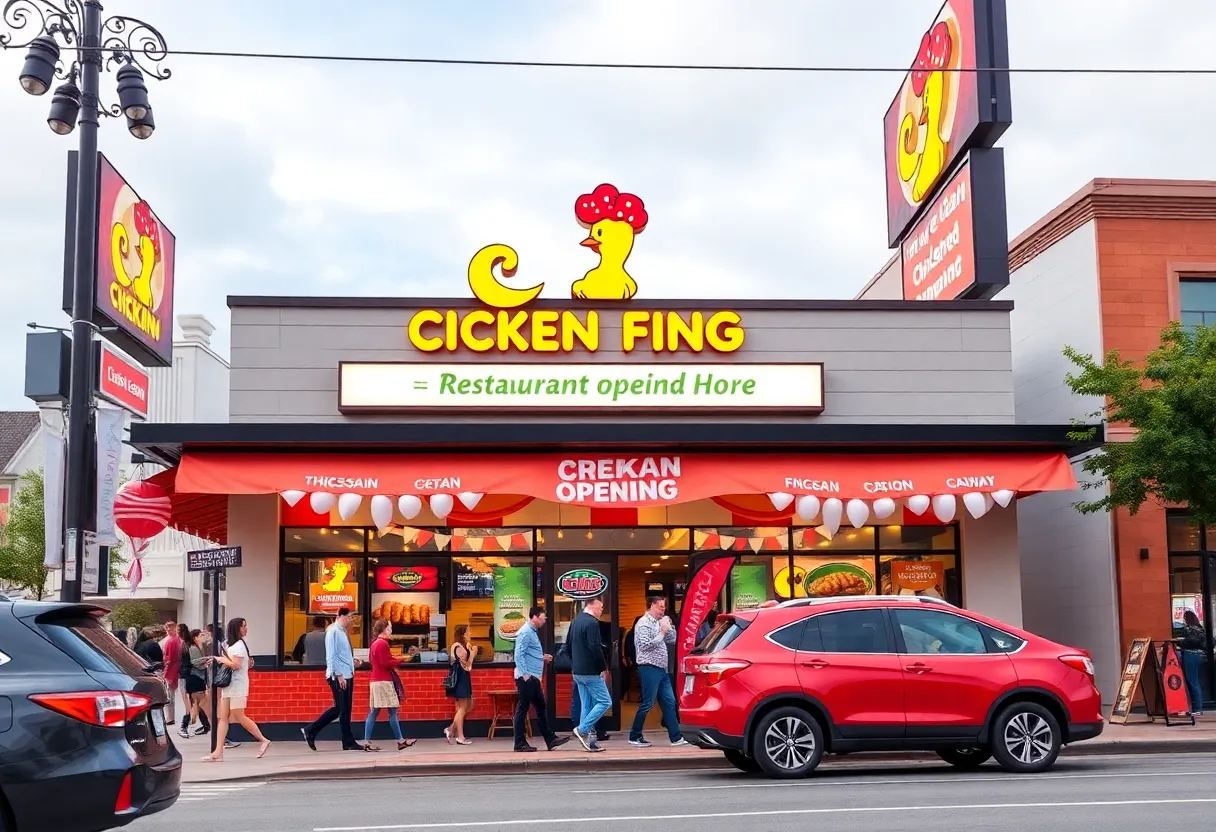 Exterior view of Guthrie's Chicken Finger Restaurant in Lexington, SC