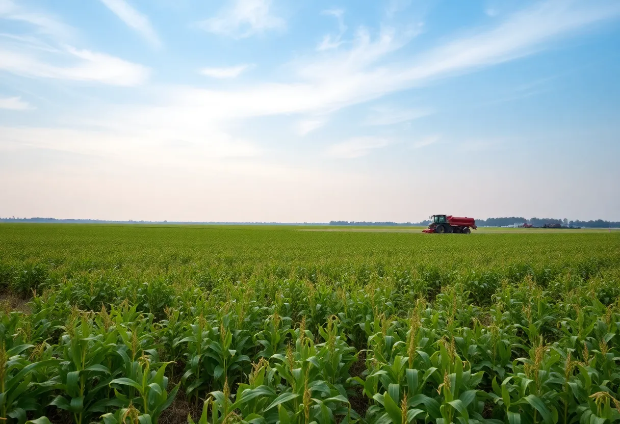 Kershaw South Carolina Soybean Fields