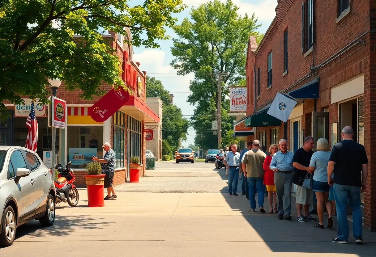 Community members gathered for the opening of Whataburger in Lexington