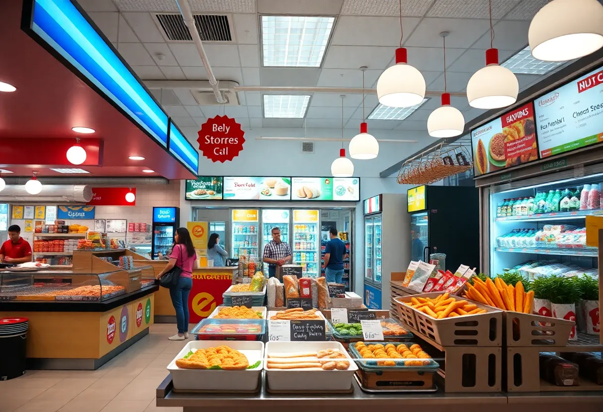 Conceptual image of Parker's Kitchen store.