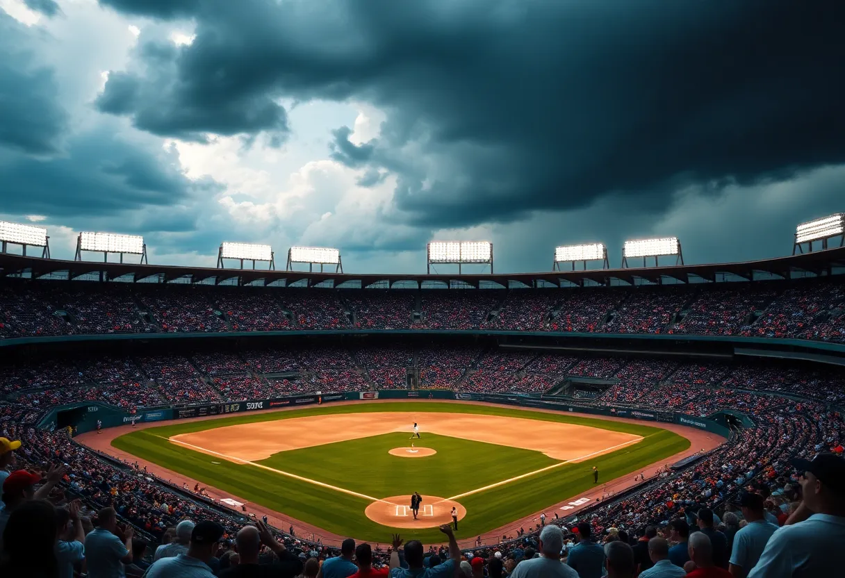 USC Gamecocks and Kentucky Wildcats baseball fans in a stadium