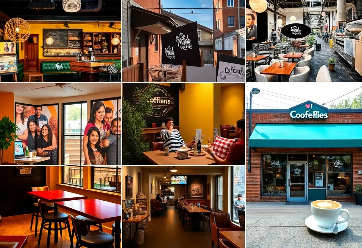 Various restaurants in Columbia SC with lively atmospheres
