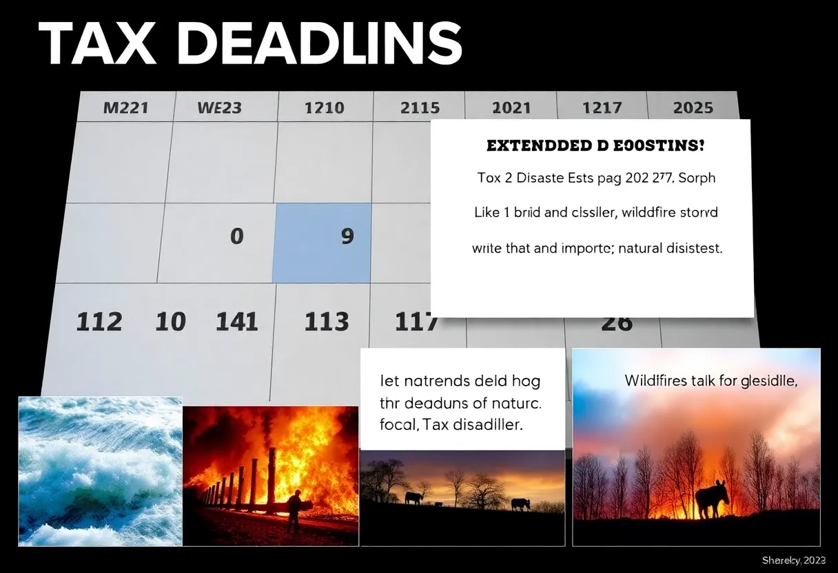 Extended Tax Filing Deadlines Announcement
