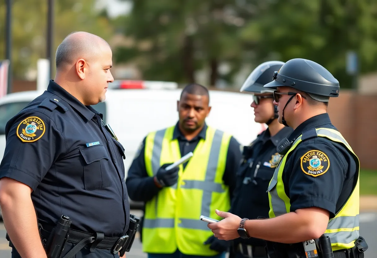 Public Information Officers of Lexington County Sheriff’s Department during an event.