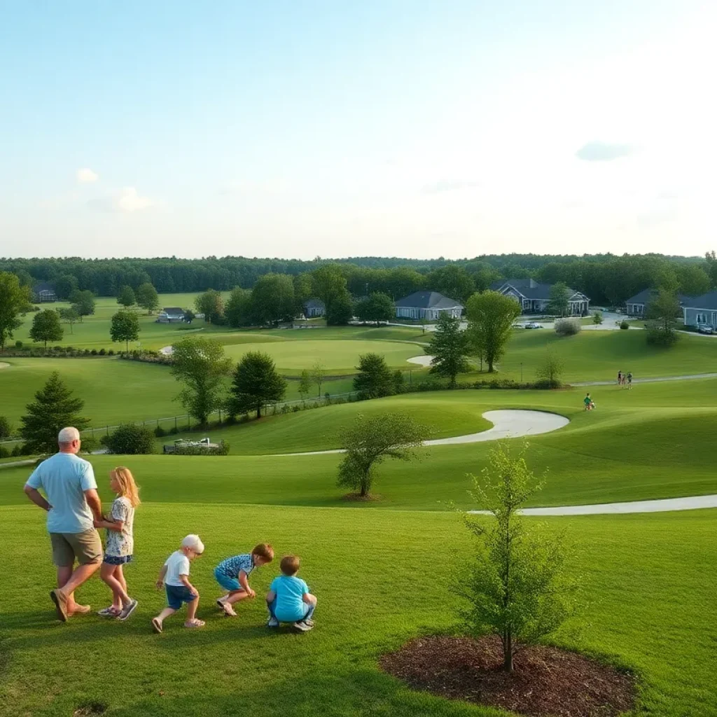 Golf course community in Lexington SC with schools nearby
