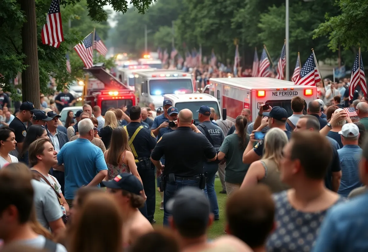 Memorial Day Gathering Shooting Scene