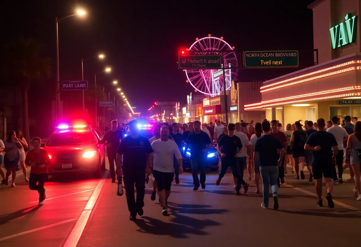 Myrtle Beach Mass Shooting Scene