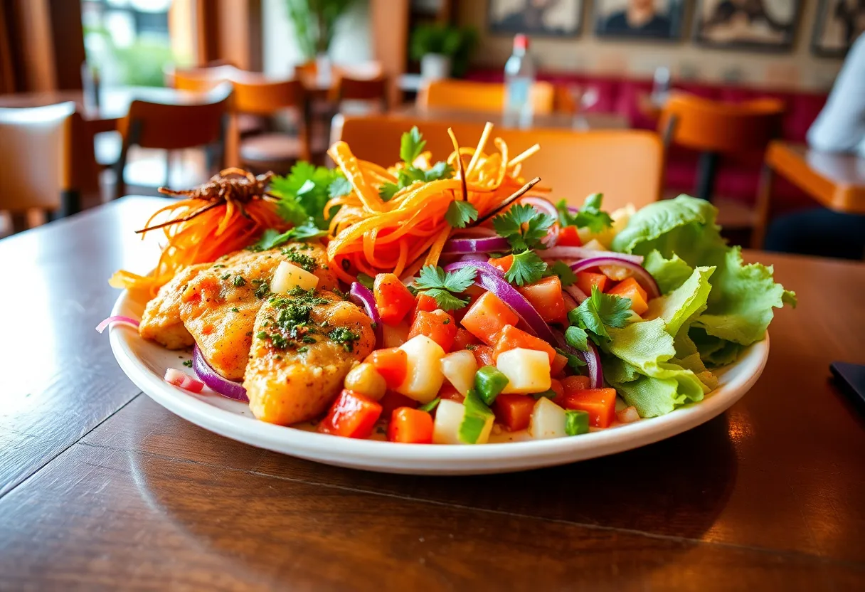 A selection of Peruvian tapas dishes from Ratio Restaurant