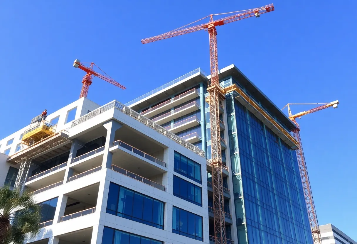 Construction of South Carolina Cancer Hospital
