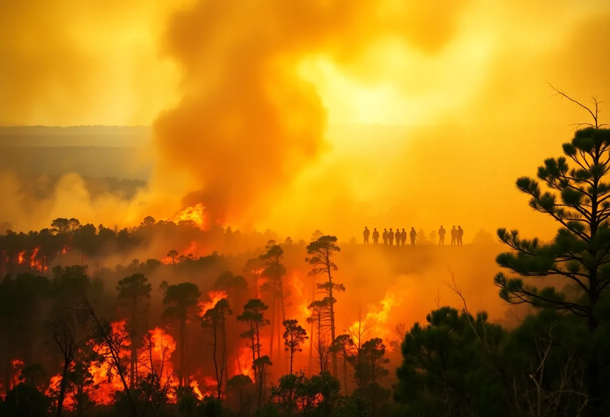 South Carolina Wildfires Emergency Response