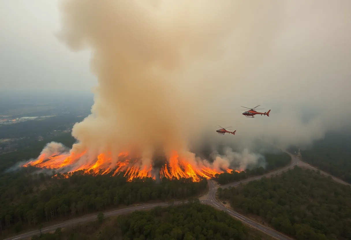 South Carolina Wildfires Response
