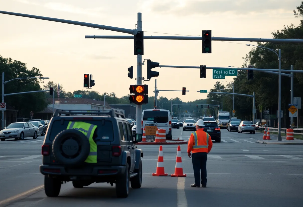 Proposed traffic improvements for the Sunset Split project in Lexington, SC