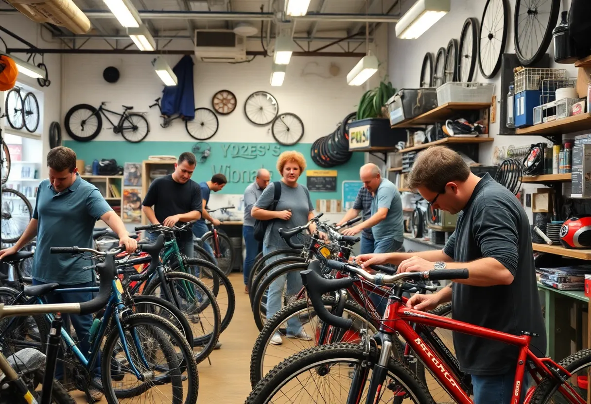 Bicycle Workshop Community Engagement
