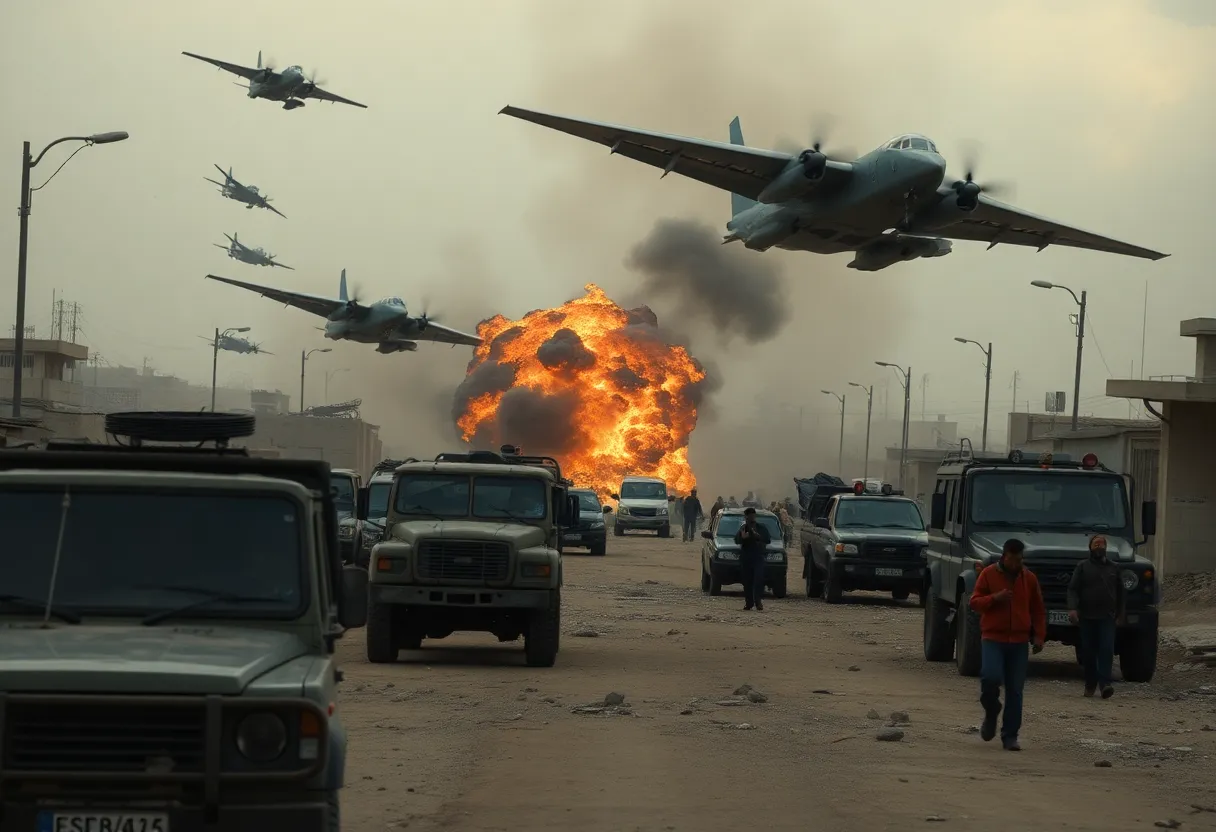 Tension and destruction in the Israel Iran conflict