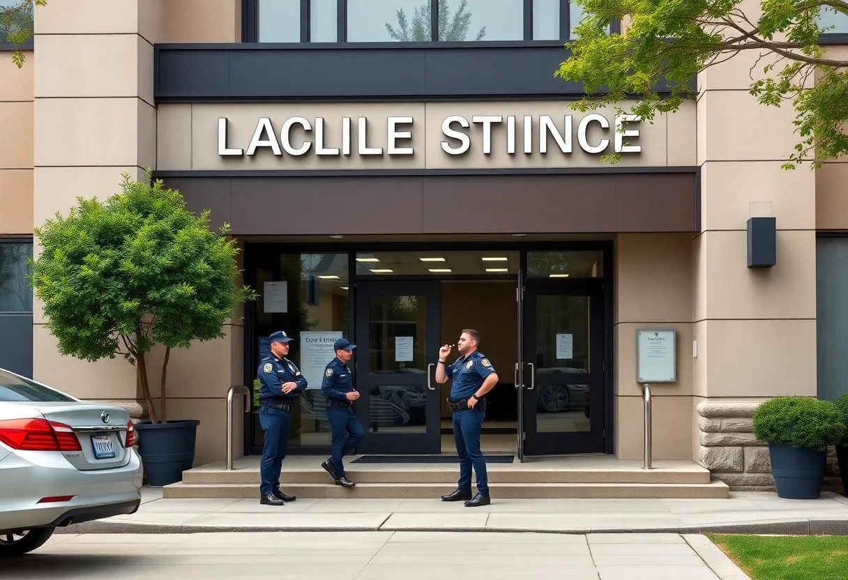 Exterior of the Lexington County Sheriff's Department building