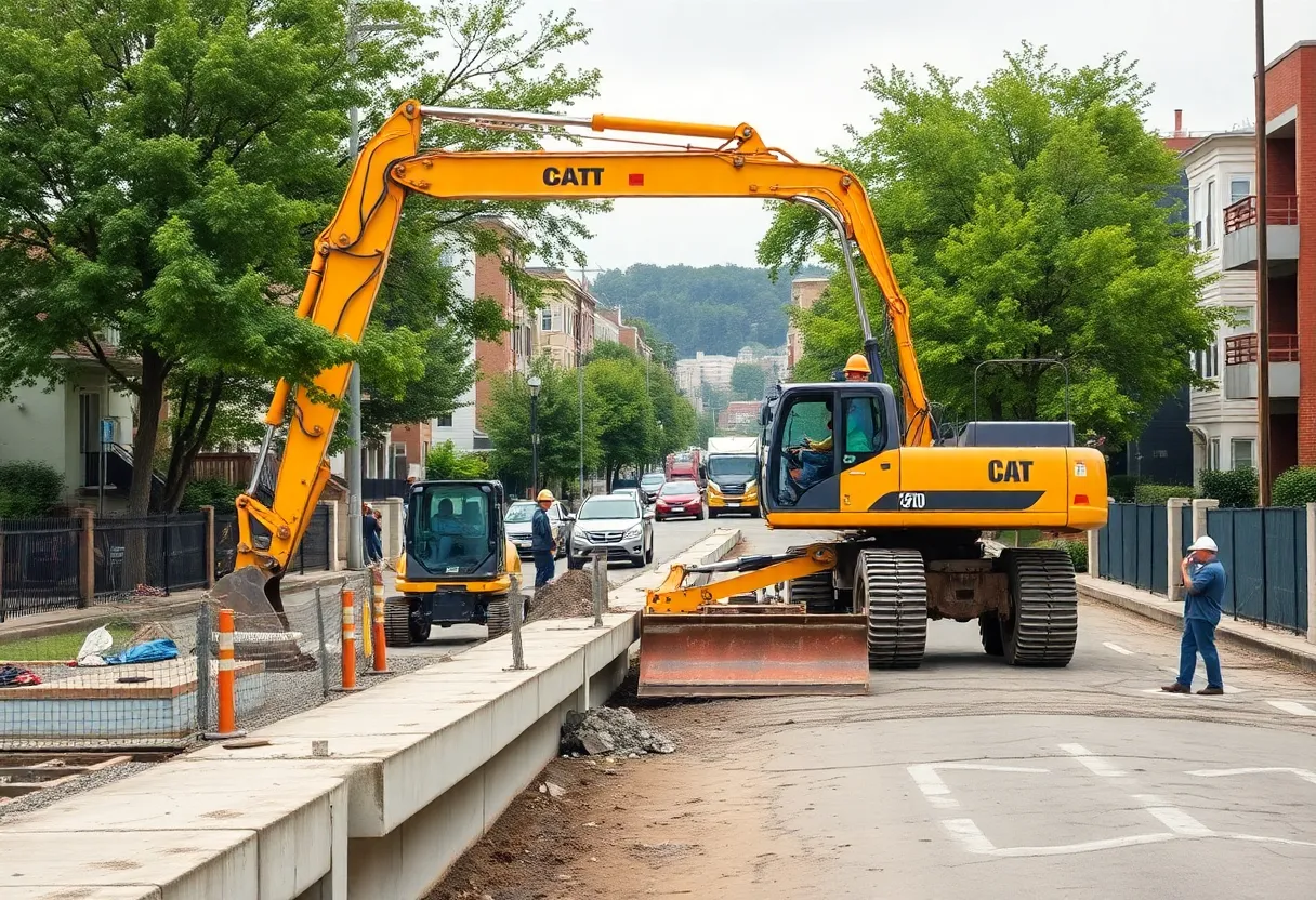 Construction and revitalization efforts in Mill Village, West Columbia