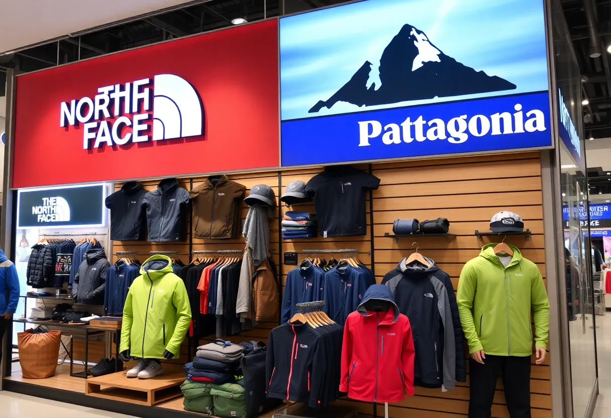 Exterior view of Mountain High Outfitters store at Columbiana Centre