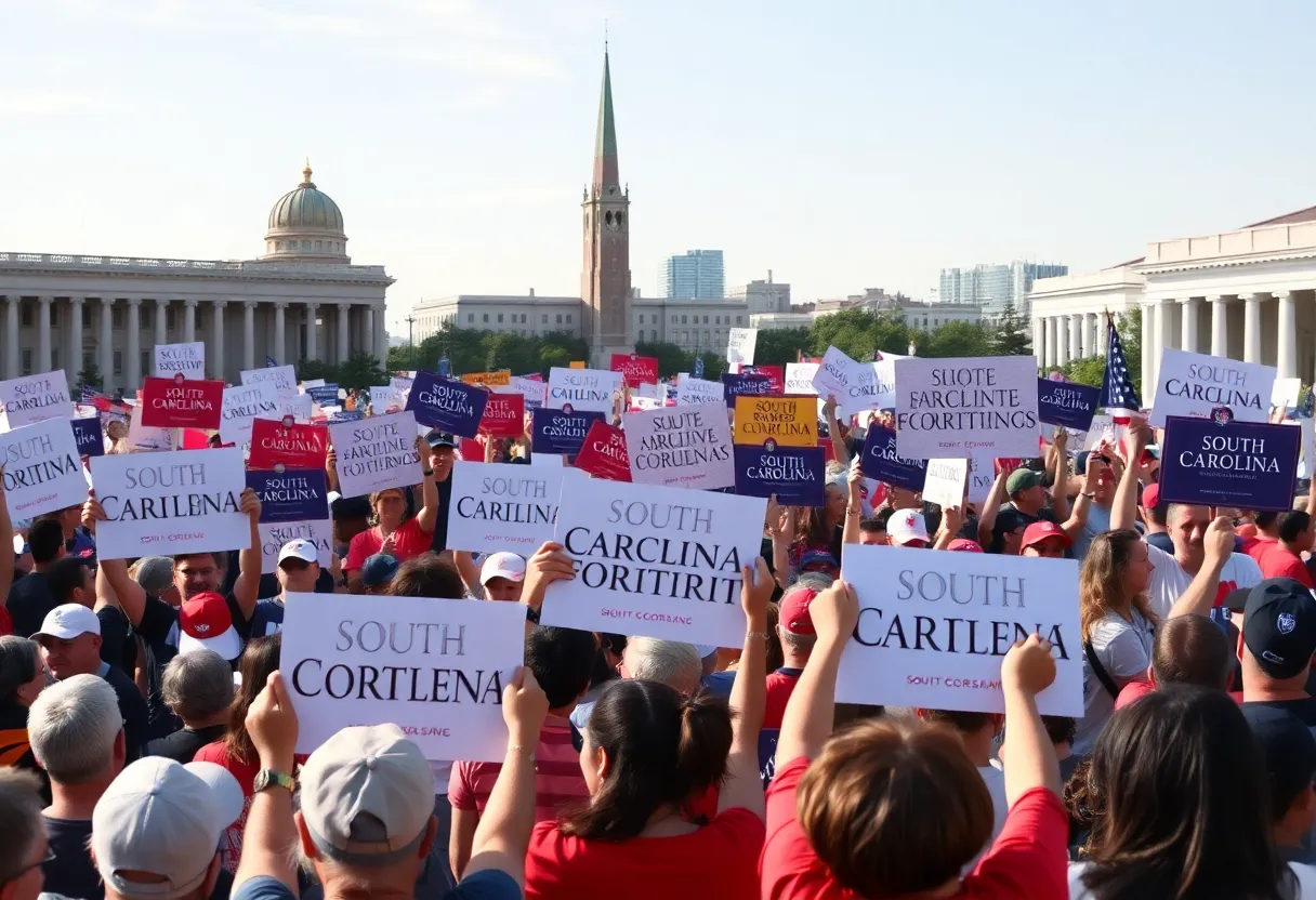 South Carolina Rally Announcement