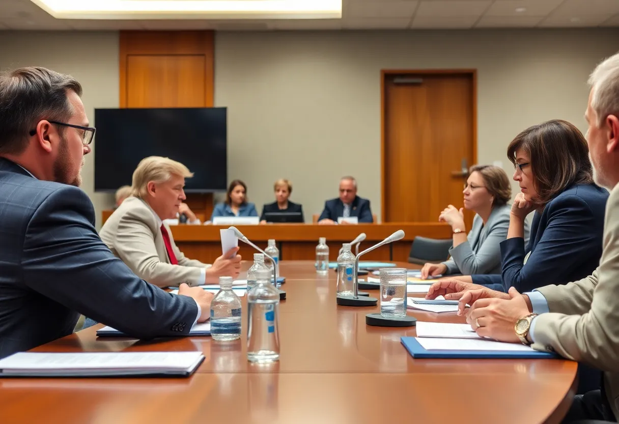 West Columbia city council meeting discussing budget