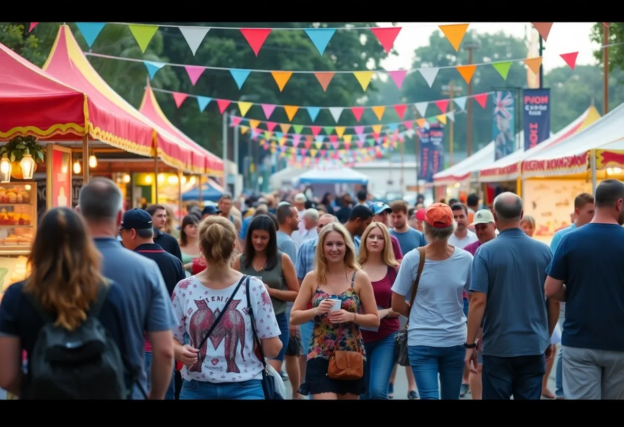Families enjoying events in Columbia SC