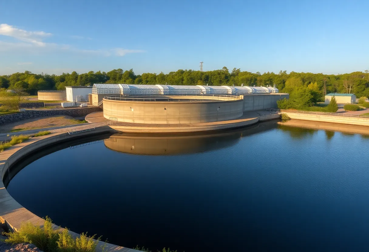 Water treatment facility in Columbia, SC