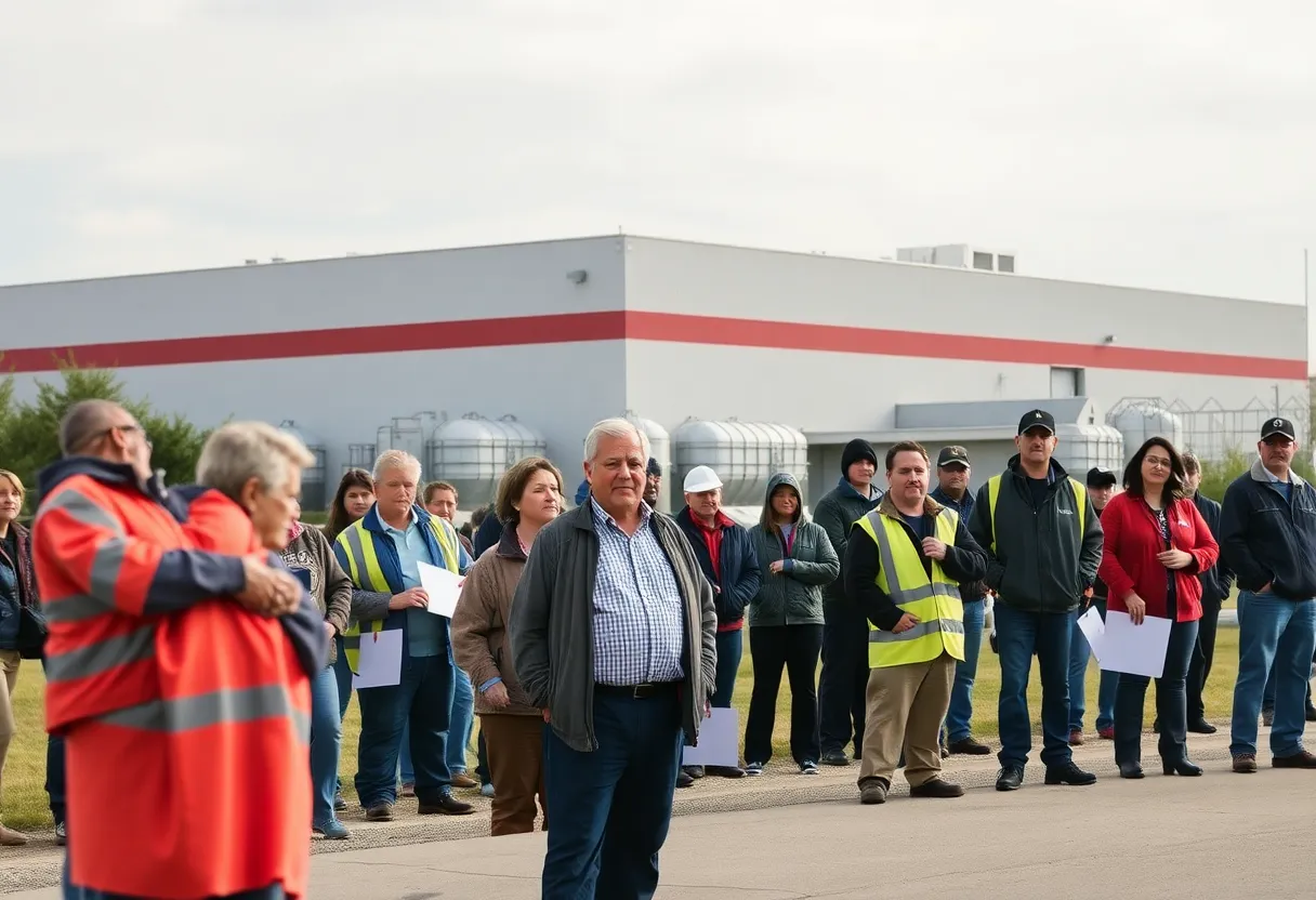 Workers facing job layoffs in Lexington County